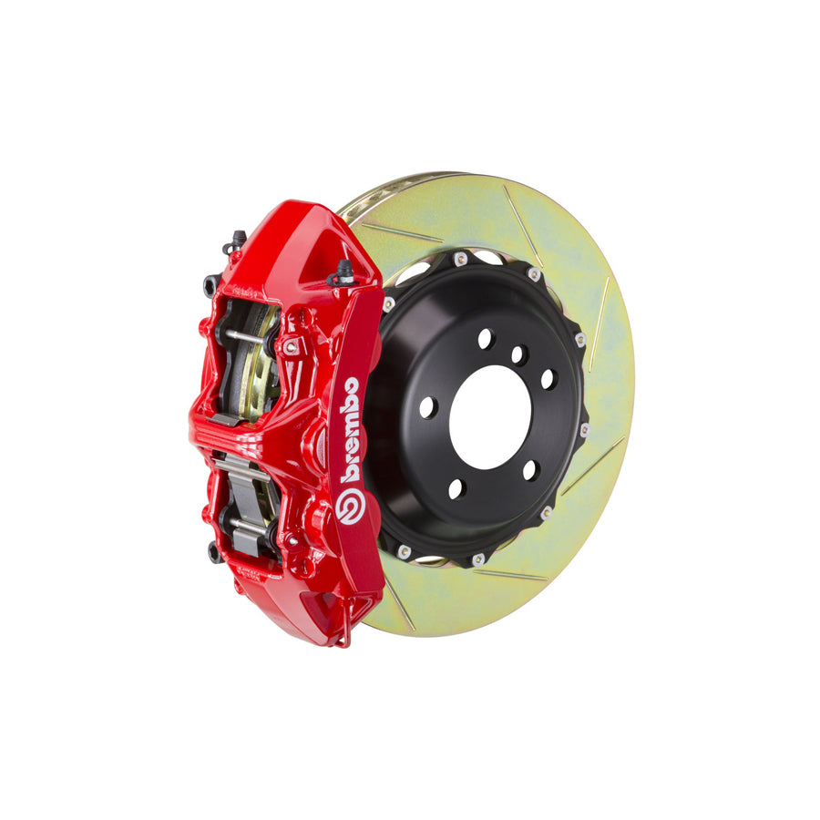 Brembo 1M2.8044A Mercedes-Benz SL550 Front GT 6-Pistons Slotted 2-piece Big Brake Kit 355x32mm