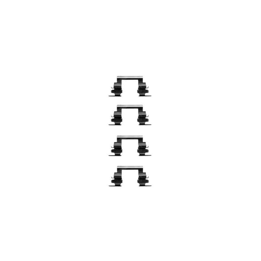 Hella 8DZ 355 203-721 Accessory Kit, Disc Brake Pads