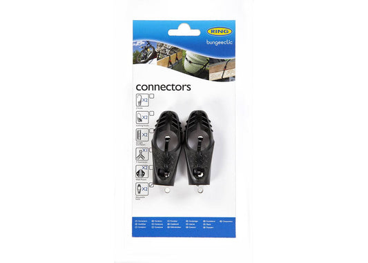RING RLS7 Bungee Clic Adjustable Hooks x 2  (Supplied in Counter Top Display Unit of 6 only) | ML Performance