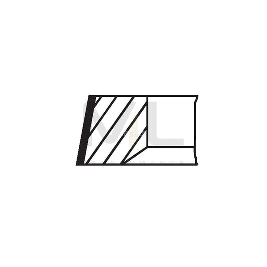 MAHLE ORIGINAL 029 78 N0 Piston Ring Kit Cyl.Bore: 75,01mm | ML Performance Car Parts