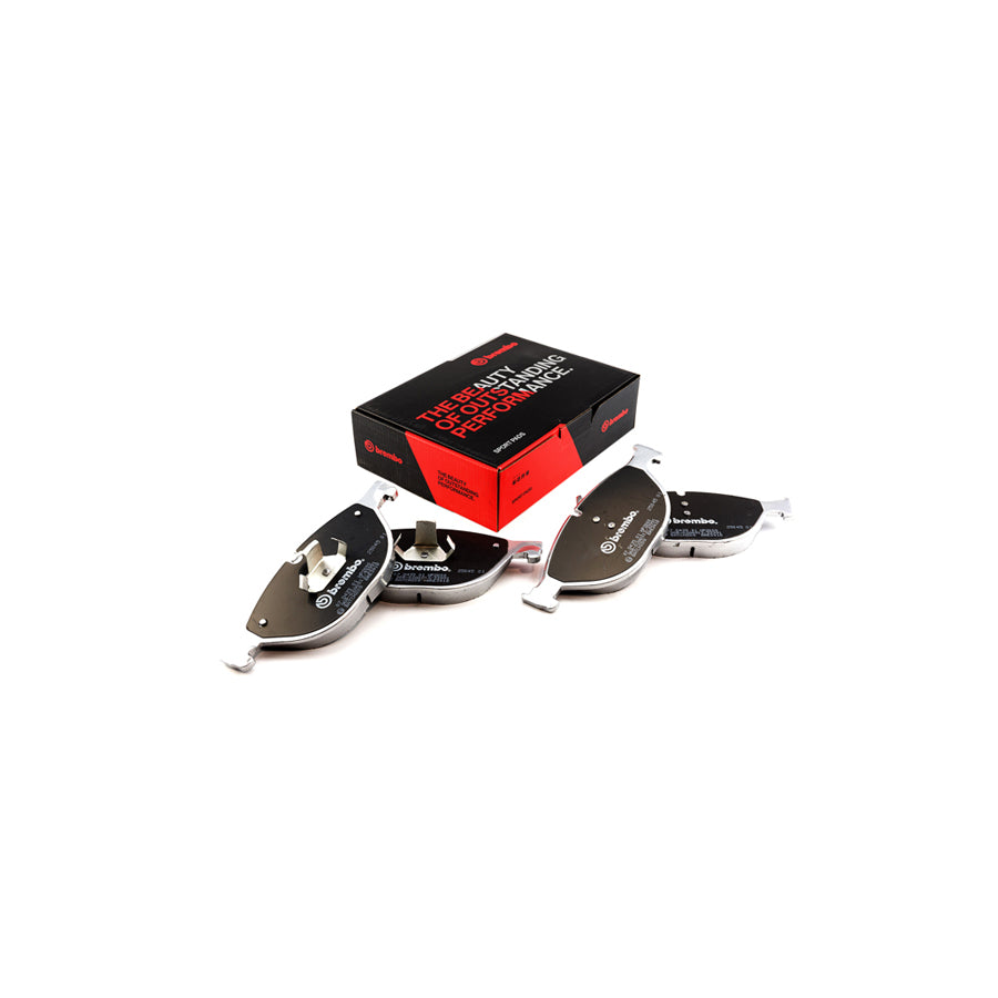 Brembo 07.D435.01 Alpina BMW Front HP2 High Performance Brake Pad Set (Inc. Alpina B7) | ML Performance UK Car Parts