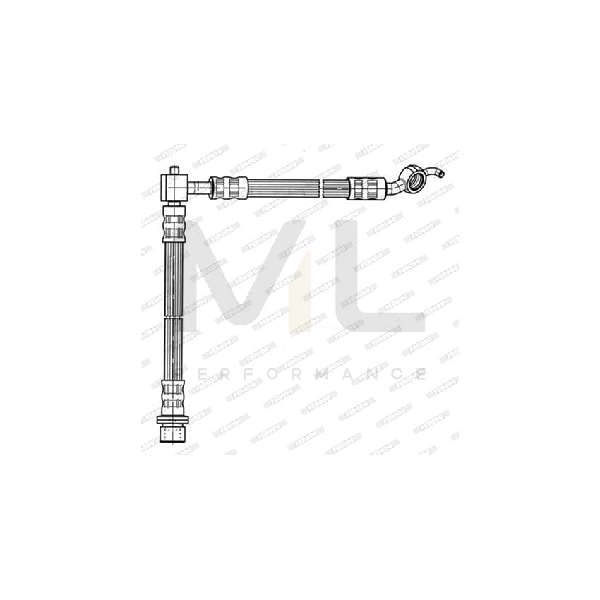 FERODO FHY3201 Brake Hose for TOYOTA YARIS 325mm, ???10 | ML Performance Car Parts