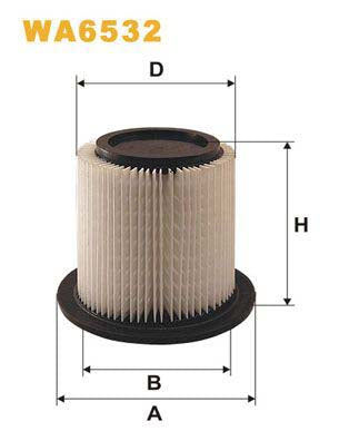 WIX Filters WA6532 Air Filter For Ford Usa Explorer Mk2 (Un105)