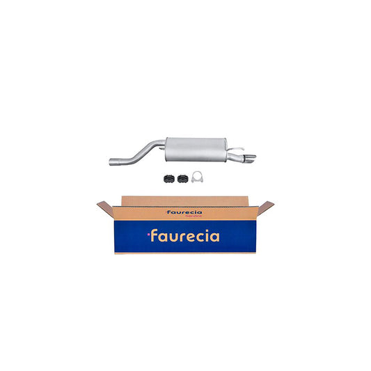 Hella 8LD 366 026-601 Rear Silencer For Alfa Romeo Mito (955)