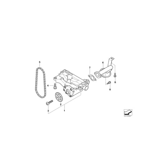 Genuine BMW 11417791670 E83 E83 Intake Tube (Inc. X3 2.0d) | ML Performance UK Car Parts