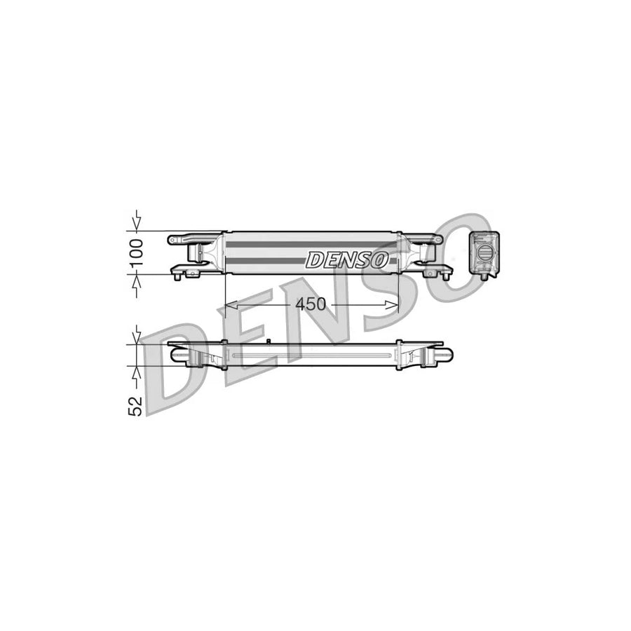 Denso DIT20001 Dit20001 Intercooler For Opel Corsa D Hatchback (S07) | ML Performance UK