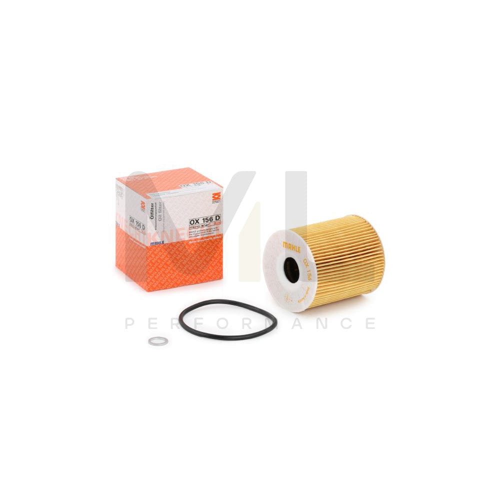 MAHLE ORIGINAL OX 156D Oil Filter Filter Insert | ML Performance Car Parts