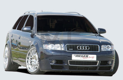Rieger 00055201 Audi 8E B6 A4 Front Splitter 5 | ML Performance UK Car Parts