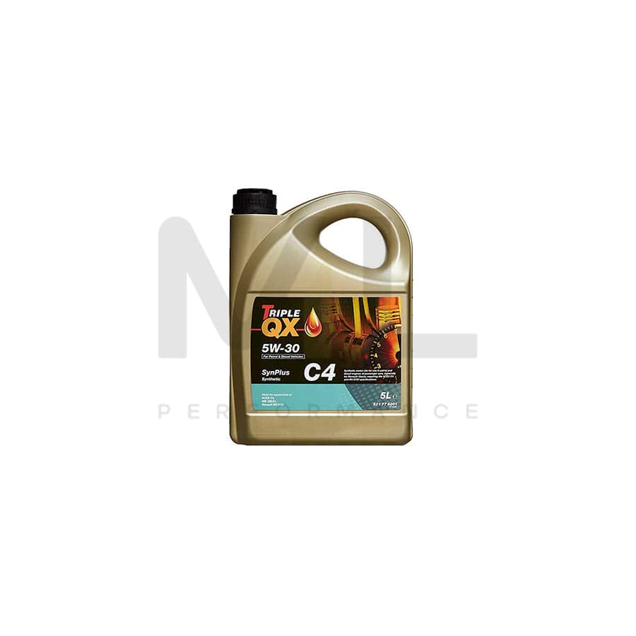 TRIPLE QX Fully Synthetic Engine Oil 5W-30 C4 - 5Ltr Engine Oil ML Performance UK ML Car Parts
