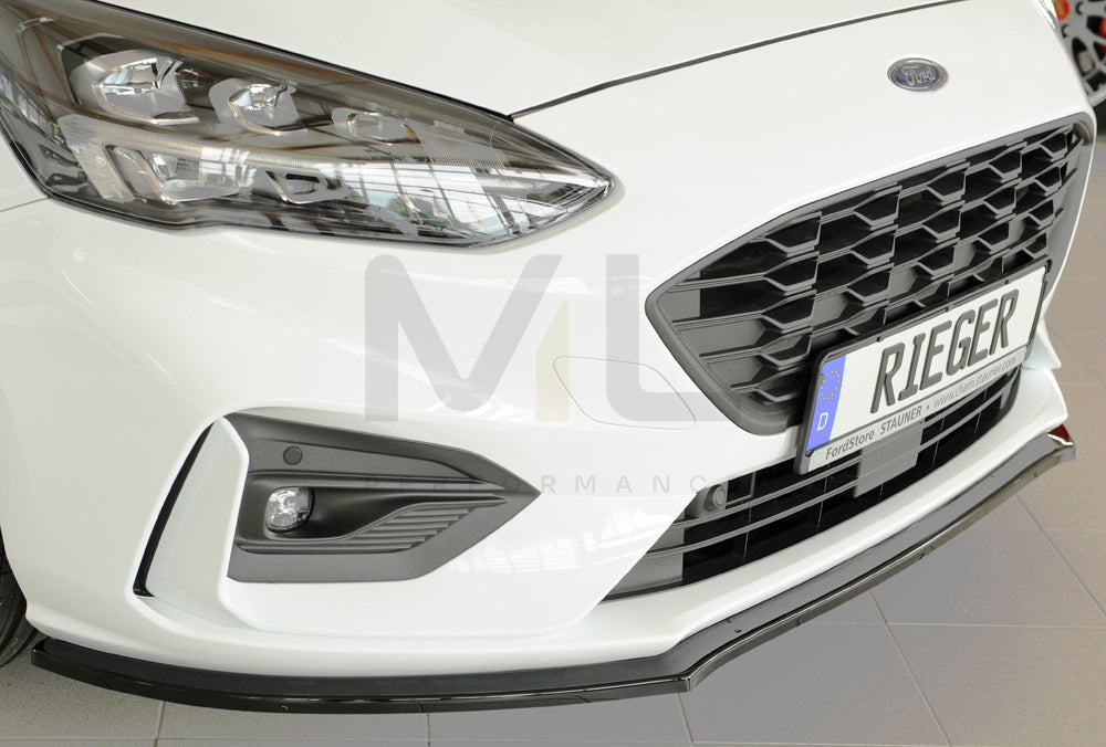 Rieger 00088190 Ford DEH Focus 4 Front Splitter (Inc. Focus 4 ST) 2 | ML Performance UK Car Parts