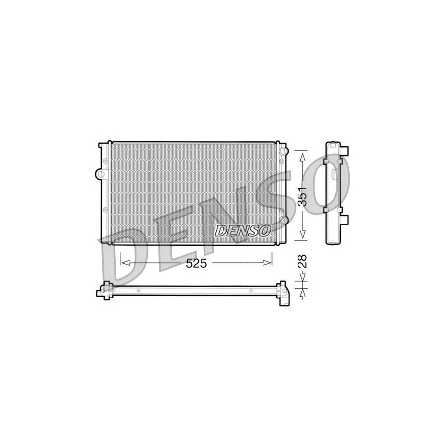Denso DRM32028 Drm32028 Engine Radiator For Vw Passat | ML Performance UK