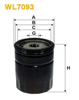 WIX Filters WL7093 Oil Filter