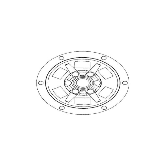 Sachs 1866 079 101 Torsion Damper, Clutch