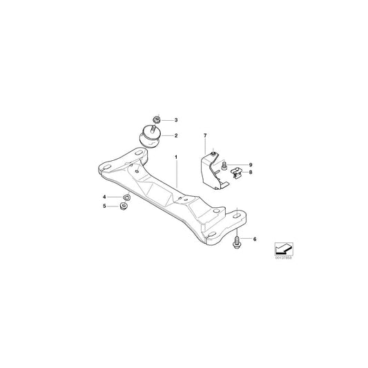 Genuine BMW 11787516974 E46 Bracket For Lambda Probe Cable (Inc. 318i) | ML Performance UK Car Parts