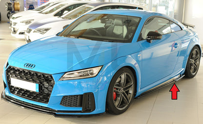 Rieger 00055186 Audi 8J-FV 8S Side Skirt Splitter (TT, TTS & TTRS) 6 | ML Performance UK Car Parts