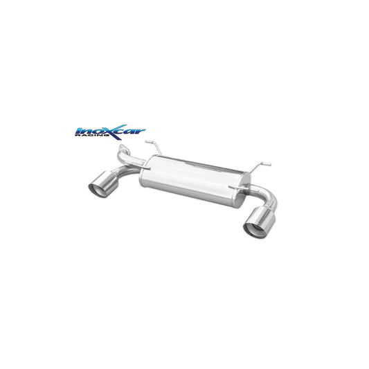 InoXcar SUBRZ.02.102R Subaru BRZ Stainless Steel Rear Exhaust | ML Performance UK Car Parts