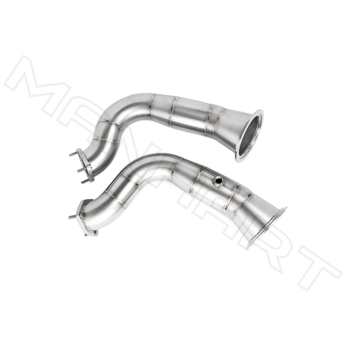 MANHART MH5LU3101 DOWNPIPES SPORT FOR LAMBORGHINI URUS WITH 300 CELLS HJS CATALYTIC CONVERTERS