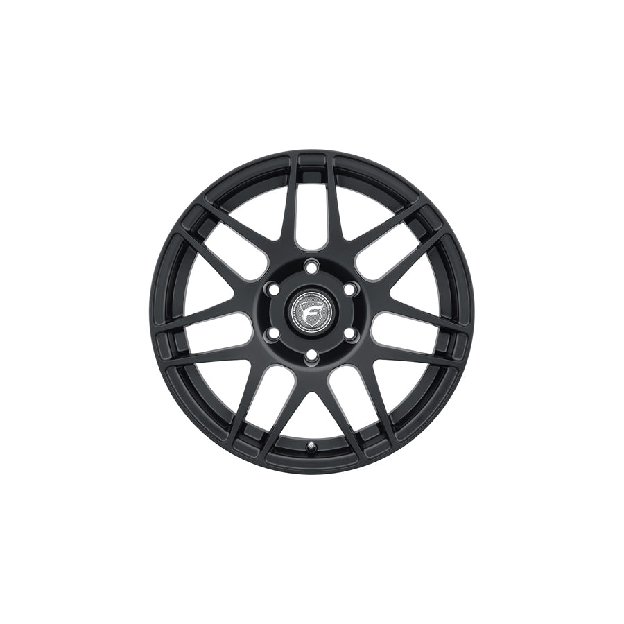 Forgestar F17277084P00 17x7 F14 Drag Semi Concave 6x139.7 ET0 BS4 Satin Black Drag Racing Wheel