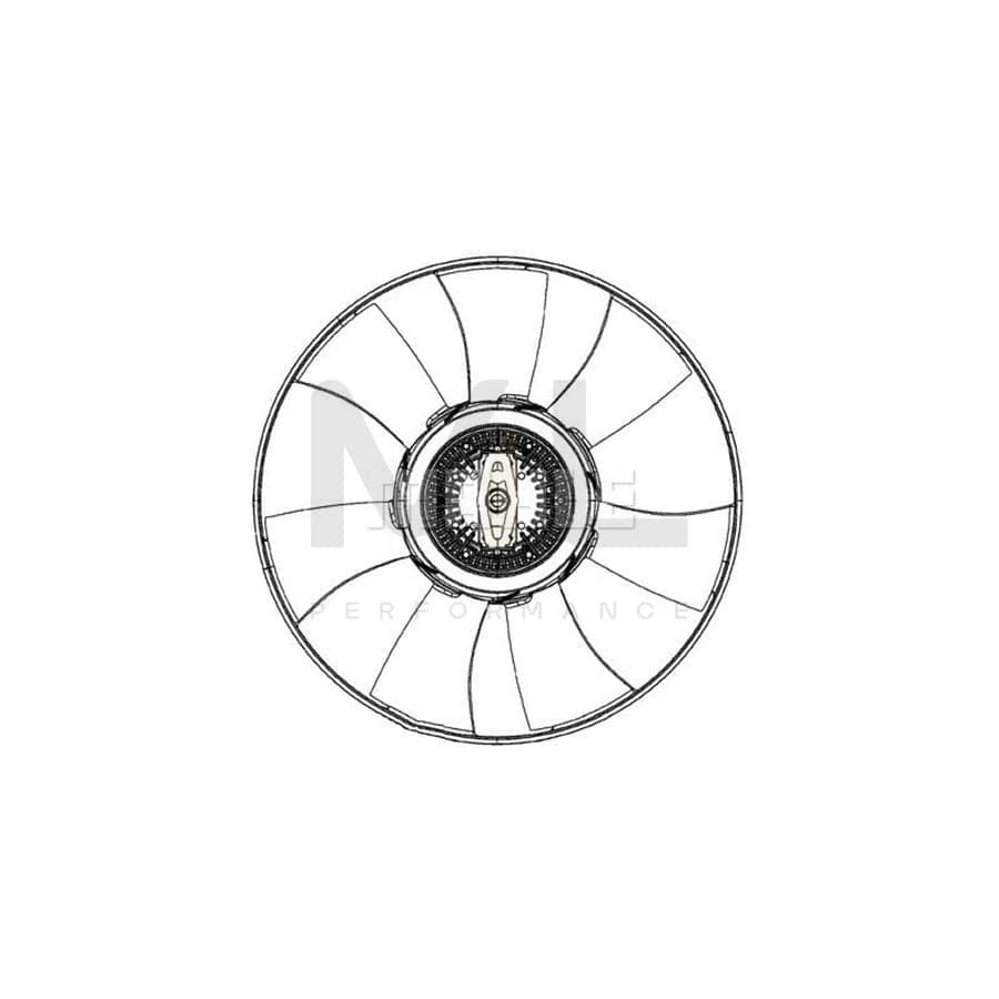 MAHLE ORIGINAL CFF 493 000P Fan, radiator for vehicles with towbar, ???: 428mm | ML Performance Car Parts