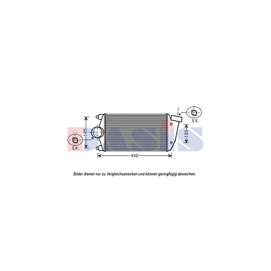 AKS Dasis 177010N Intercooler For Porsche 911 | ML Performance UK