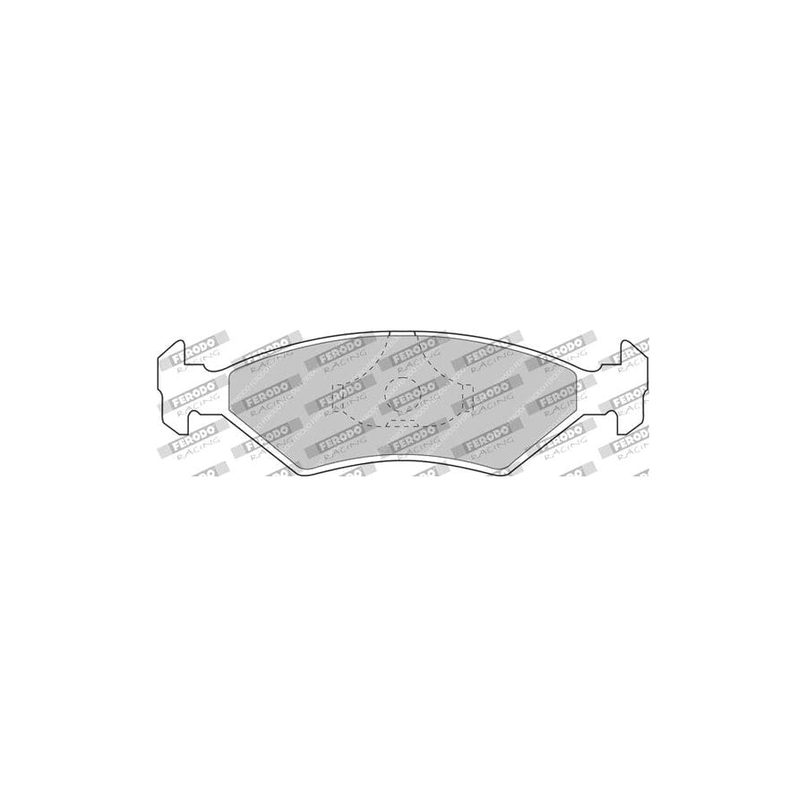 Ferodo Racing FCP206R Brake Pad Set