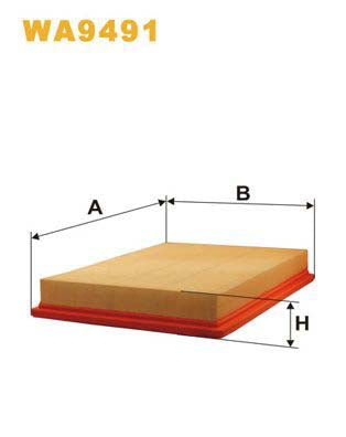 WIX Filters WA9491 Air Filter
