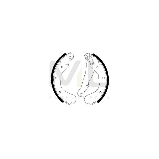 BOSCH 0 986 487 213 Brake Shoe Set | ML Performance Car Parts