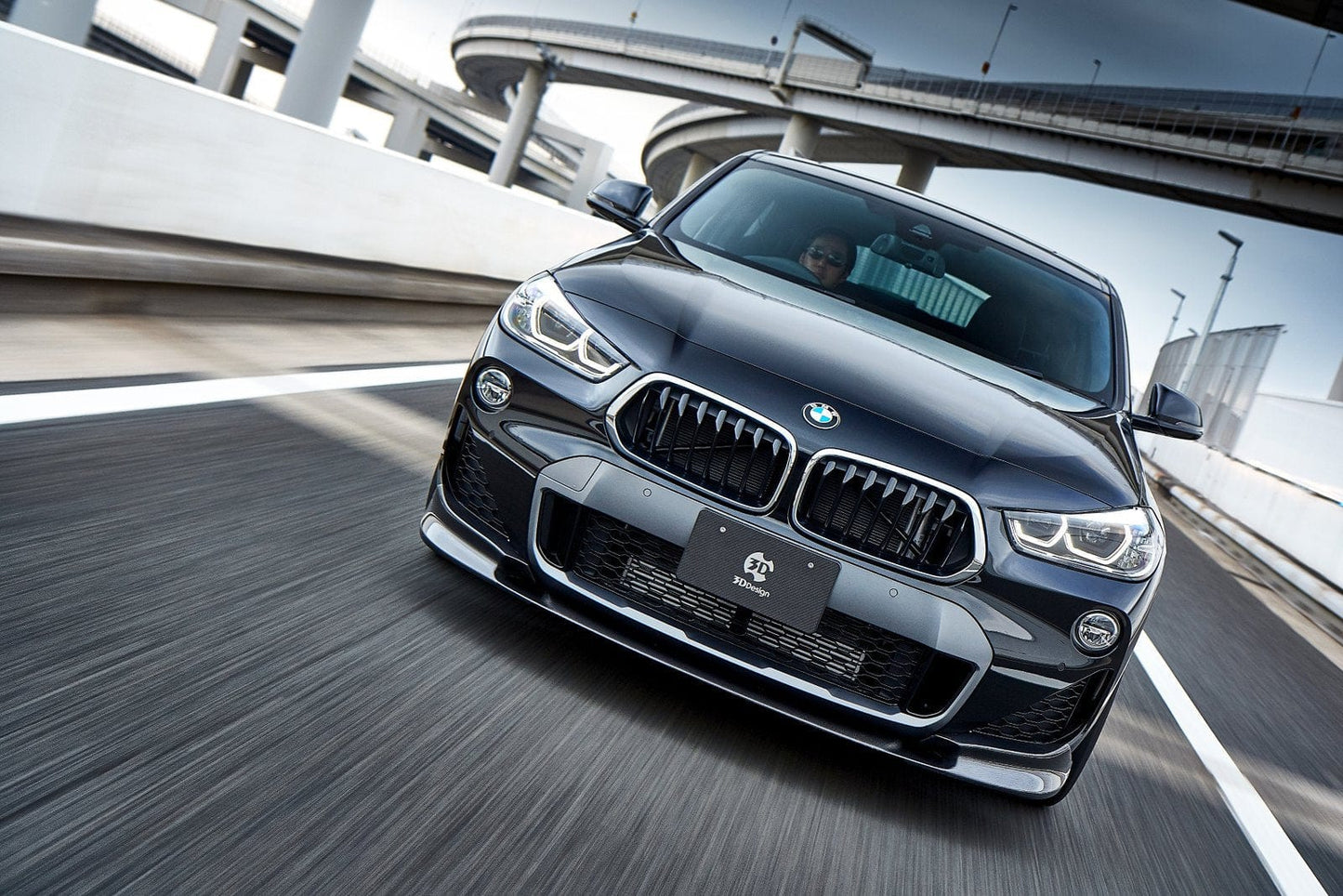 3D Design 3101-23911 BMW Carbon Fiber Front Lip Spoiler