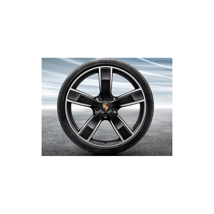 Genuine Porsche 22 Cayenne 'Sport Classic' Alloy Wheels & Summer Tyres Original Porsche | ML Performance UK Car Parts