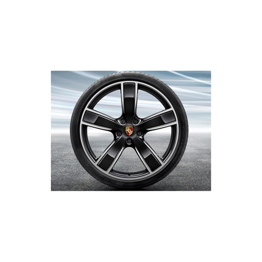 Genuine Porsche 22 Cayenne 'Sport Classic' Alloy Wheels & Summer Tyres Original Porsche | ML Performance UK Car Parts