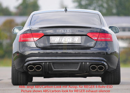 Rieger 00055441 Audi B8 B81 A5 Rear Diffuser 2 | ML Performance UK Car Parts