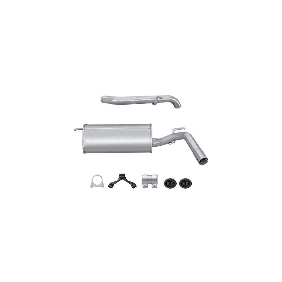 Hella 8LD 366 026-711 Rear Silencer For Audi A2 (8Z0)