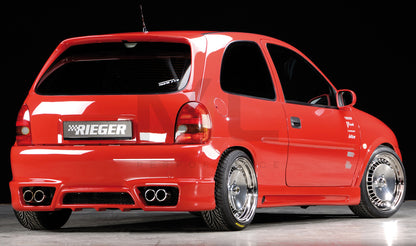 Rieger 00058828 Opel Corsa B Rear Bumper 2 | ML Performance UK Car Parts