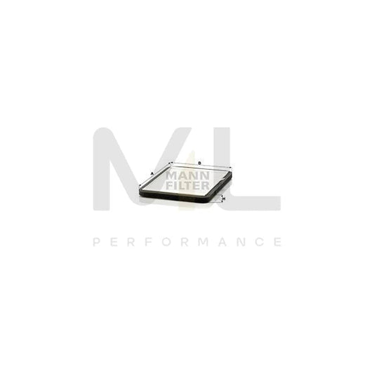 MANN-FILTER CUK 2424 Pollen filter for RENAULT MEGANE Activated Carbon Filter | ML Performance Car Parts