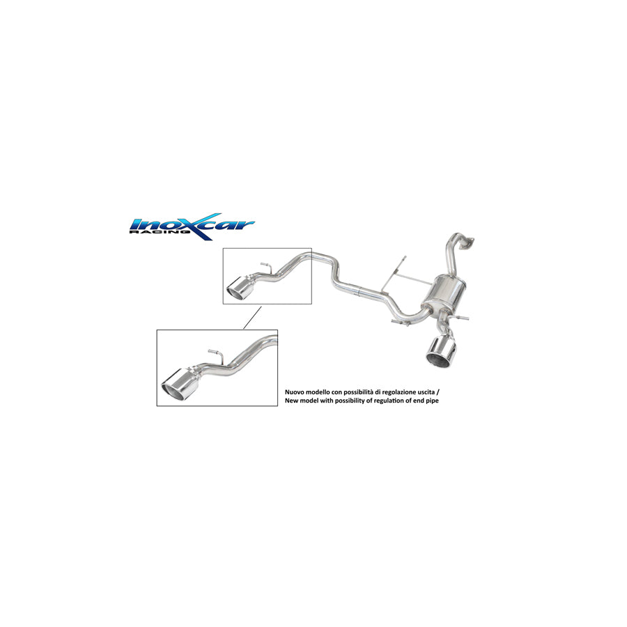 InoXcar SUSW.04.XR10 Suzuki Swift Rear Silencer | ML Performance UK Car Parts