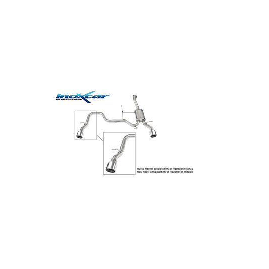 InoXcar SUSW.04.90 Suzuki Swift Rear Silencer | ML Performance UK Car Parts