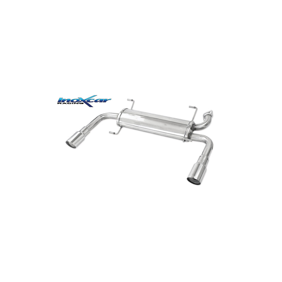 InoXcar SUSW.02.80RA Suzuki Swift Stainless Steel Rear Exhaust | ML Performance UK Car Parts