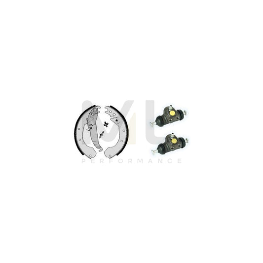 BREMBO STANDARD KIT H 59 021 Brake Shoe Set for OPEL Kadett E Caravan (T85) Ø: 230mm | ML Performance Car Parts