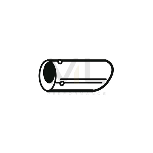 WALKER 10671 Exhaust tip 76 mm, 150mm, 0,342kg | ML Performance Car Parts