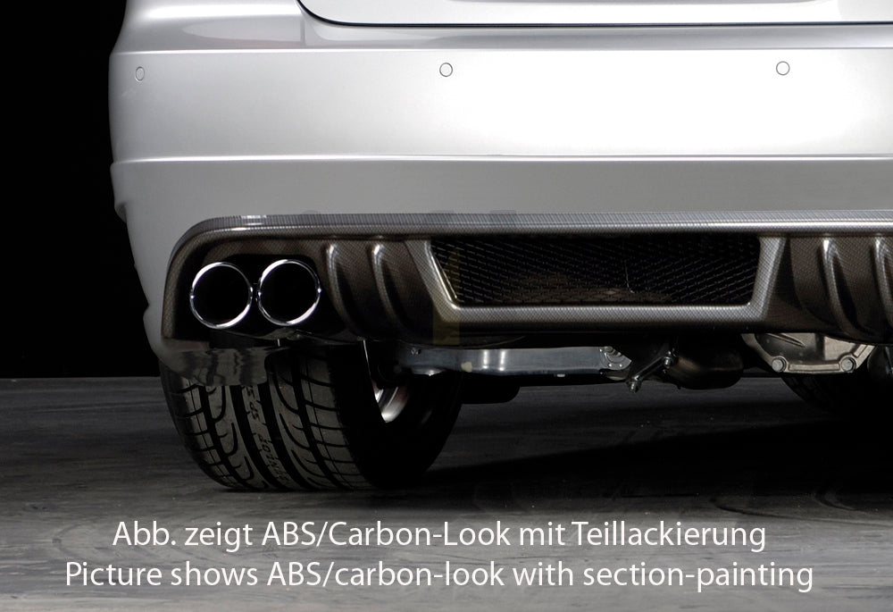 Rieger 00099569 BMW 3 Series E92 E93 Rear Diffuser 3 | ML Performance UK Car Parts