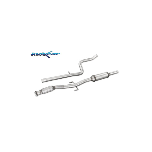 InoXcar TC208S.01 Peugeot 208 Central Pipe with Silencer | ML Performance UK Car Parts