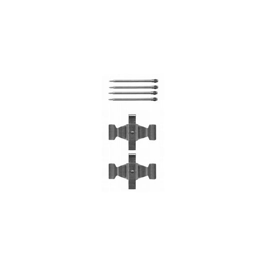 Hella 8DZ 355 204-041 Accessory Kit, Disc Brake Pads