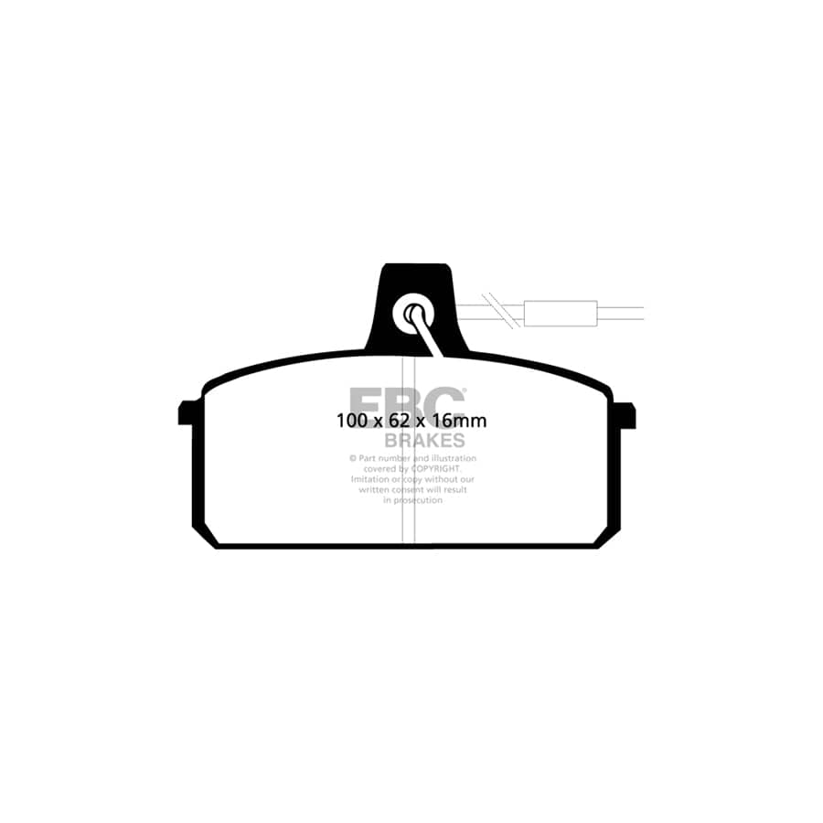 EBC PDKF1867 Suzuki Jeep Ultimax Front Brake Pad & Plain Disc Kit 2 | ML Performance UK Car Parts