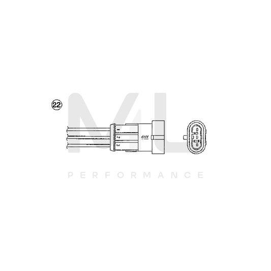NTK Lambda Sensor / O2 Sensor (NGK 1887) - OZA446-E18 | ML Car Parts UK | ML Performance