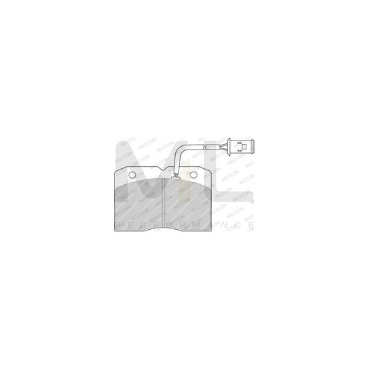 Ferodo Premier Eco Friction Fdb1745 Brake Pad Set With Acoustic Wear Warning, Without Accessories | ML Performance Car Parts