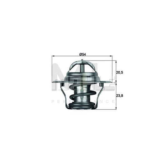 MAHLE ORIGINAL TX 28 92D Engine thermostat Opening Temperature: 92��C, with seal | ML Performance Car Parts