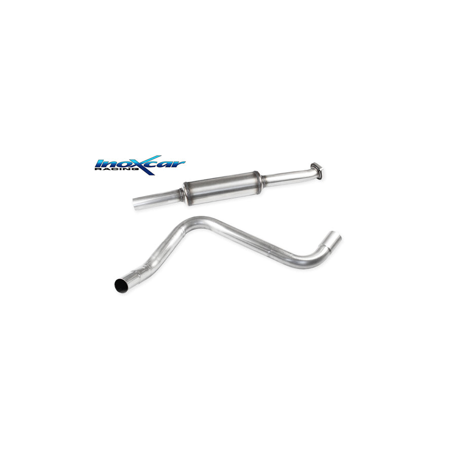 InoXcar TCAS.02S Opel Astra J Central Pipe with Silencer | ML Performance UK Car Parts
