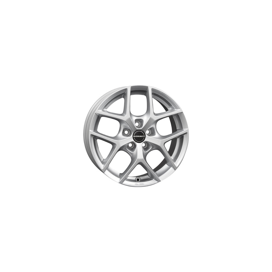 Borbet Y 7x17 ET42 Y 70742108572,5CS Crystal Silver Wheel | ML Performance UK Car Parts