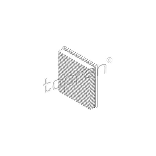 TOPRAN 304 053 Air Filter for FORD TRANSIT | ML Performance UK Car Parts