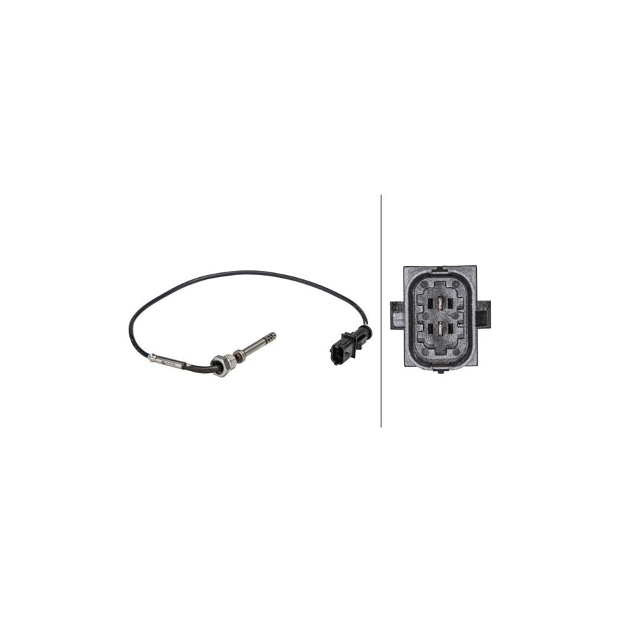 Hella 6PT 358 181-041 Sensor, Exhaust Gas Temperature